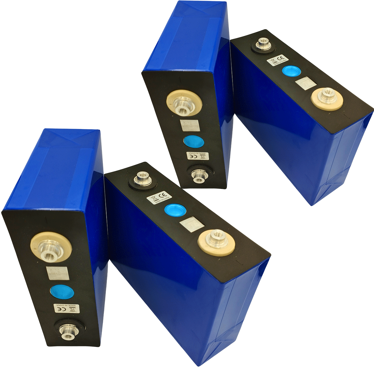 Celdas Prismáticas LiFePo4 3.2v 100Ah 4 Unidades