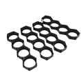 Holder 21700 4p Honeycomb (20 Piezas)